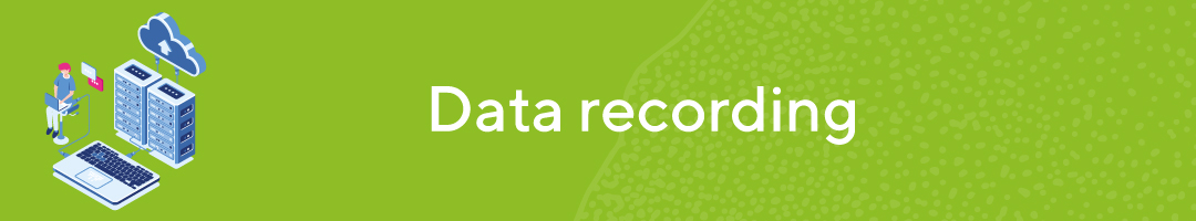 Data recording